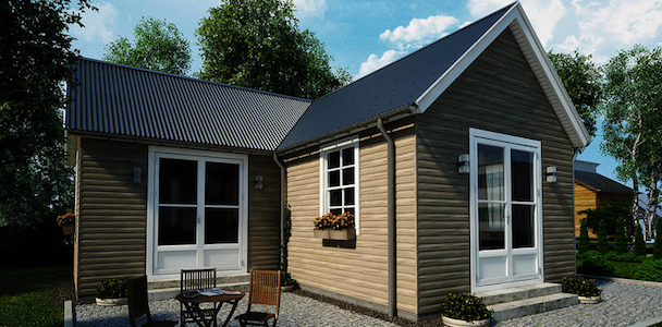 Produktbild von Fassade verkleiden mit American Siding